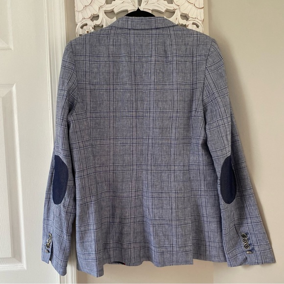 Tommy Hilfiger Women's Plaid Blazer Sz 12 Preppy Heritage Academia Coastal prep - Picture 11 of 11